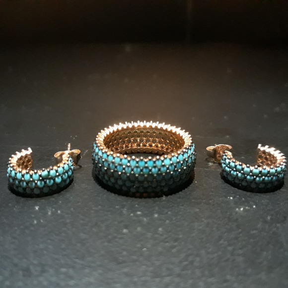 Jewelry - Simulated Turquoise Set c5
